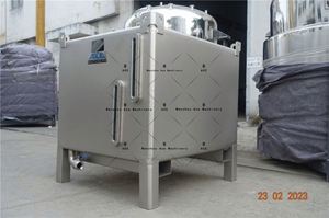 Reusable IBC Tanks With Pallet Base Integrated Valve Leak Proof Design and Export Packaging for Industrial Fluid <b>Storage</b> Buyers - Product Image 4