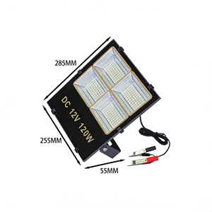 ไฟสวนประหยัดพลังงาน 120W IP66 ดีไซน์แบบเมทริกซ์ ไฟส่องสว่างกลางแจ้งแบบกันน้ำ LED  มุมลำแสง 120 องศา พร้อมคุณสมบัติหรี่แสงได้ - Product Image 2