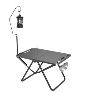 Tavolo Tattico Pieghevole da Esterno in Acciaio al Carbonio, Leggero, Portatile per Campeggio, Picnic e Cucina all'Aperto - Product Image 5