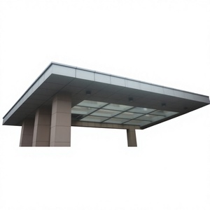 Panneau de mur rideau en aluminium contemporain avec finition anodisée pour l'extérieur des bâtiments, conception étanche - Product Image 1