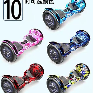Trottinette électrique auto-équilibrante Forest Bird, moteur brushless 400W, pneus pleins, roues lumineuses, charge maximale 100 kg - Product Image 2