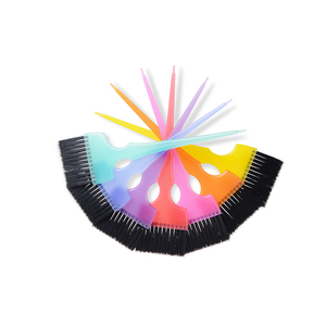 Juego de pinceles para tinte de pelo, herramientas profesionales para el cabello, arcoíris, <span class=keywords><strong>framar</strong></span> - Product Image 2