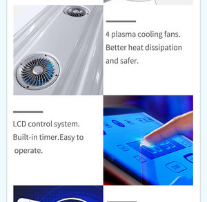 Cabina de Bronceado <span class=keywords><strong>Solarium</strong></span> con Luz Roja UV, Cabina de Bronceado Vertical UV para Tratamiento del Acné, Máquina de Bronceado Artificial - Product Image 5