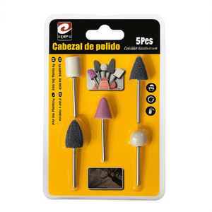Ensemble de 5 têtes de polissage industrielles pour outils de polissage - Product Image 1