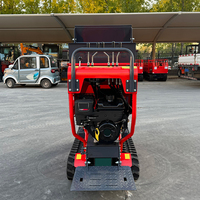 Ketten-Mini-Dumper mit Dieselmotor, Hydraulik und EPA-Motor für Landwirtschaft und Transport