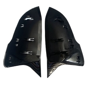 Coques de rétroviseurs en fibre de carbone pour BMW Z4 X1 X2 F48 F49 F46 F39 F53, ensemble complet en ABS avec installation par ruban adhésif 3M - Product Image 3