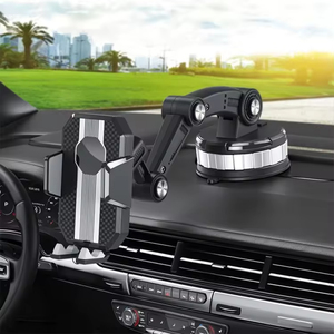 New Car ABS Mobile <b>Phone</b> Bracket Vacuum Suction Cup Stable Universal Car Central <b>Control</b> Navigation Support <b>for</b> Instrument - Product Image 4