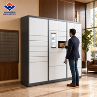 Casier de livraison intelligent en libre-service 24h/24 et 7j/7 Winnsen pour appartement de luxe au Texas, États-Unis