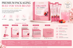 <span class=keywords><strong>Collagène</strong></span> Peptides Acide Hyaluronique <span class=keywords><strong>Vitamine</strong></span> <span class=keywords><strong>C</strong></span> Sachets en Stick OEM Poudre <span class=keywords><strong>de</strong></span> Boisson Beauté - Product Image 3
