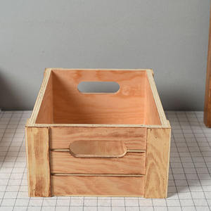 Vente chaude Caisse de stockage en <span class=keywords><strong>bois</strong></span> de pin vieilli Nouveau design Caisses de fruits et d'expédition bon marché avec gravure pour un usage domestique - Product Image 3