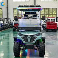 Voiturette de golf électrique Robetaa en gros, véhicule utilitaire, voiturette de golf 6 places de luxe avec certification CE