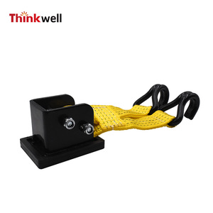 Crochet de remorquage Thinkwell en acier, 2 trous de fixation pour équipement de récupération de véhicules - Product Image 2