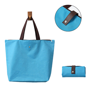 <span class=keywords><strong>Bolsa</strong></span> de Compras Plegable de Nailon Ripstop Premium con Logotipo Personalizado para Compras Reutilizables y Soluciones de Marca Única - Product Image 1