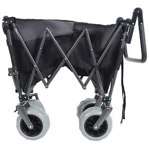 300l क्षमता समुद्र तट रोलिंग ट्रॉली धातु रोल कंटेनर के लिए हाथ की कार्ट्स के लिए बड़े गुब्बारे व्हील - Product Image 5