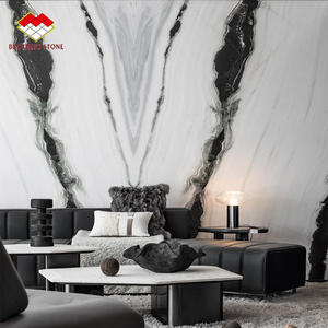 Mármol Blanco Panda Chino, Mármol Blanco para Escaleras, Baldosas para Pisos, Encimeras para Cocina, Isla, Baño, Comedor - Product Image 2