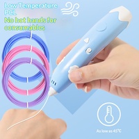 Bolígrafo de Impresión 3D, Bolígrafo de Dibujo DIY, Juguete Inteligente de Graffiti de Baja Temperatura, Regalo para Niños, Venta al por Mayor de Fábrica Transfronteriza, Colores de Moda