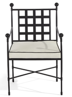 Ensemble de table et chaises de jardin en aluminium fin et moderne, design banquette 6 places, pour terrasse extérieure