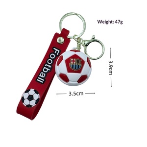พวงกุญแจฟุตบอล DIY ของที่ระลึกสำหรับแฟนบอล ของขวัญชิ้นเล็ก พวงกุญแจ อุปกรณ์เสริมพวงกุญแจ ของที่ระลึกฟุตบอลโลกกาตาร์ - Product Image 6