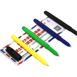 Bolígrafos de pancarta extraíbles de publicidad promocional Bolígrafo de pancarta de desplazamiento de plástico con papel en el interior - Product Image 3