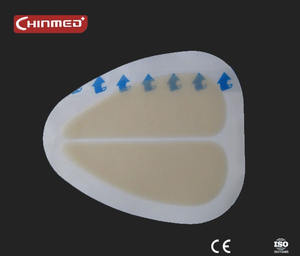 境界のあるハイドロコロイド接着剤ドレッシング仙骨/仙骨接着剤創傷ドレッシング包帯滅菌 - Product Image 5