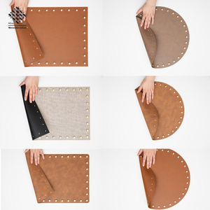 <span class=keywords><strong>PVC</strong></span>ビニールテーブルマット家庭用リベット革ダイニングテーブルプレースマットカスタム - Product Image 1