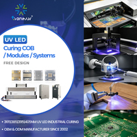 Modules LED UVA Tianhui, système de durcissement UV par refroidissement par air, 365nm 385nm 395nm 405nm, puce COB SMD, LED UVA haute puissance