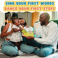Livre sonore de rhymes pour enfants Hip Hop, livre musical interactif d'apprentissage de l'anglais pour enfants, développement précoce du langage