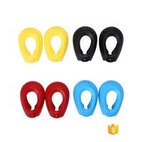 Couvre-oreille de teinture capillaire réutilisable de préférence de qualité avec un design perforé Insertion intra-auriculaire confortable Caractéristique durable