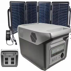 เครื่องกำเนิดไฟฟ้าพลังงานแสงอาทิตย์แบบพกพา 1200W แบตเตอรี่ LiFePO4 พร้อม MPPT USB-C สายต่อขยายในตัว สำหรับใช้งานกลางแจ้งในรถยนต์ คลื่นไซน์บริสุทธิ์ - Product Image 6
