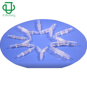 JU Direct Supply <b>Medical</b> Plastic Connectors PC-PS Transparent Plastic Equal Diameter Reducing Two-Way Straight-Through - Product Image 5