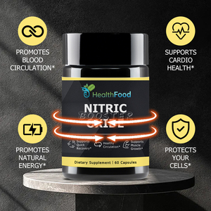 Cápsulas de Óxido Nítrico para el Crecimiento Muscular y Apoyo Vascular, Suplemento Nutricional con L-Arginina y L-Taurina, 60 Cápsulas, Precio al por Mayor - Product Image 2
