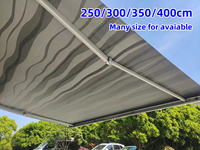 Haute qualité rétractable RV côté Aaning 12v auvent motorisé camping-car étanche Rv caravane camping-car pare-soleil auvent électrique