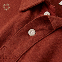 Polo Shirt Rami Organik Polo Shirt Ramah Lingkungan Pria Kemeja Polo Lengan Pendek Berkelanjutan Musim Panas Pakaian Pria Kustom