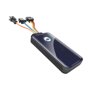WanWayTech Pelacak Relay Mini, Pelacak Gps 8 Kabel G19S untuk Mobil dengan Penghenti Mesin dan Alarm Baterai Rendah