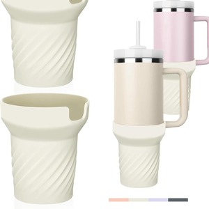 Silicone <b>Cup</b> <b>Cover</b> For Stanley 40oz Reusable Protective Sleeve Drinkware Accessory - Product Image 3