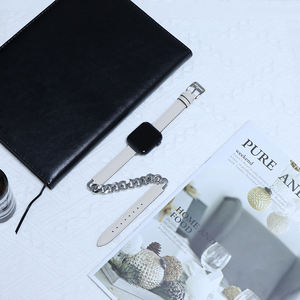 Correa de reloj para Hermes Apple <span class=keywords><strong>Watch</strong></span> Bracelet Stainless Still Mini Double Tour Cow Link Leather Band 20mm para <span class=keywords><strong>Omega</strong></span> <span class=keywords><strong>Watch</strong></span> - Product Image 1