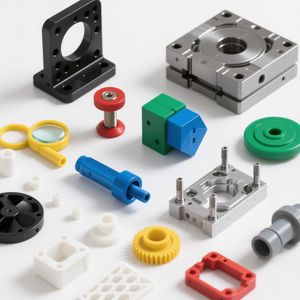 OEM Pièces de moulage par injection pour prototypage rapide en plastique personnalisé Service de moulage par injection en plastique ABS caoutchouc PP PC Pa66 - Product Image 1