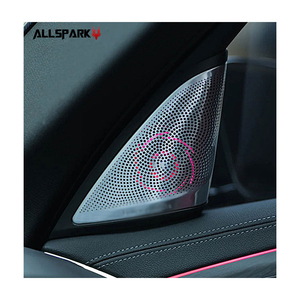 Luz ambiental para coche, iluminación interior, iluminación de Ambiente de B & W, cubierta de altavoz para <span class=keywords><strong>BMW</strong></span> G30, cubierta de altavoz para <span class=keywords><strong>Bmw</strong></span> 5 Series G30 - Product Image 4