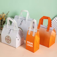 Bolsa Térmica Reutilizable de Alta Resistencia para Entrega de Comida a Domicilio en Restaurantes, con Interior de Aluminio y Material No Tejido
