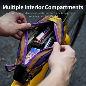 Bolsa de Quadro para Bicicleta Rhinowalk Série Nomad 0.9L com Fixação por Parafuso, Bolsa de Armazenamento para Ciclismo - Product Image 5