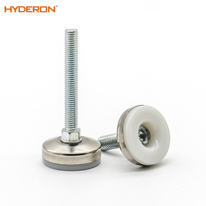 Pieds de meubles réglables Hyderon en plastique robuste pour canapé avec réglage par vis hexagonale - Product Image 3