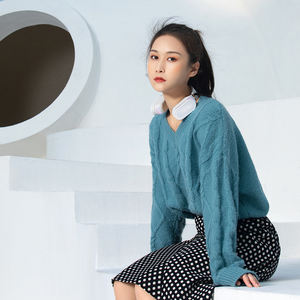 Ventilateur de cou de retour et de remplacement à bas prix Rechargeable <span class=keywords><strong>2022</strong></span> pièces de rechange gratuites ventilateur électrique sans lame ventilateur de cou pliable extérieur - Product Image 5