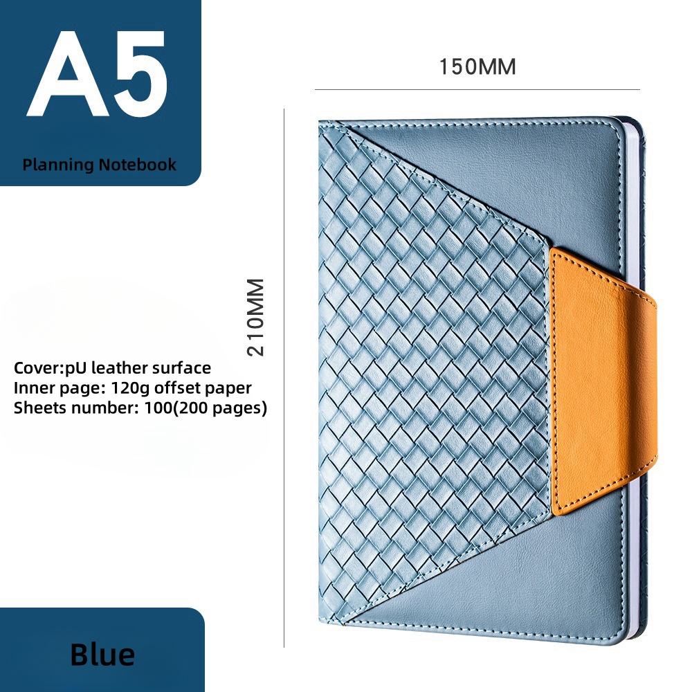 Moda patrón tejido-azul (Single)