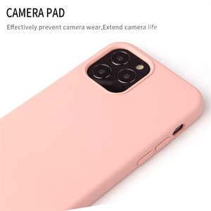 Funda de silicona líquida personalizada para iPhones 12 Pro Max, funda de silicona anticaída sin logotipo de <span class=keywords><strong>Apple</strong></span>, funda de silicona magnética original - Product Image 3