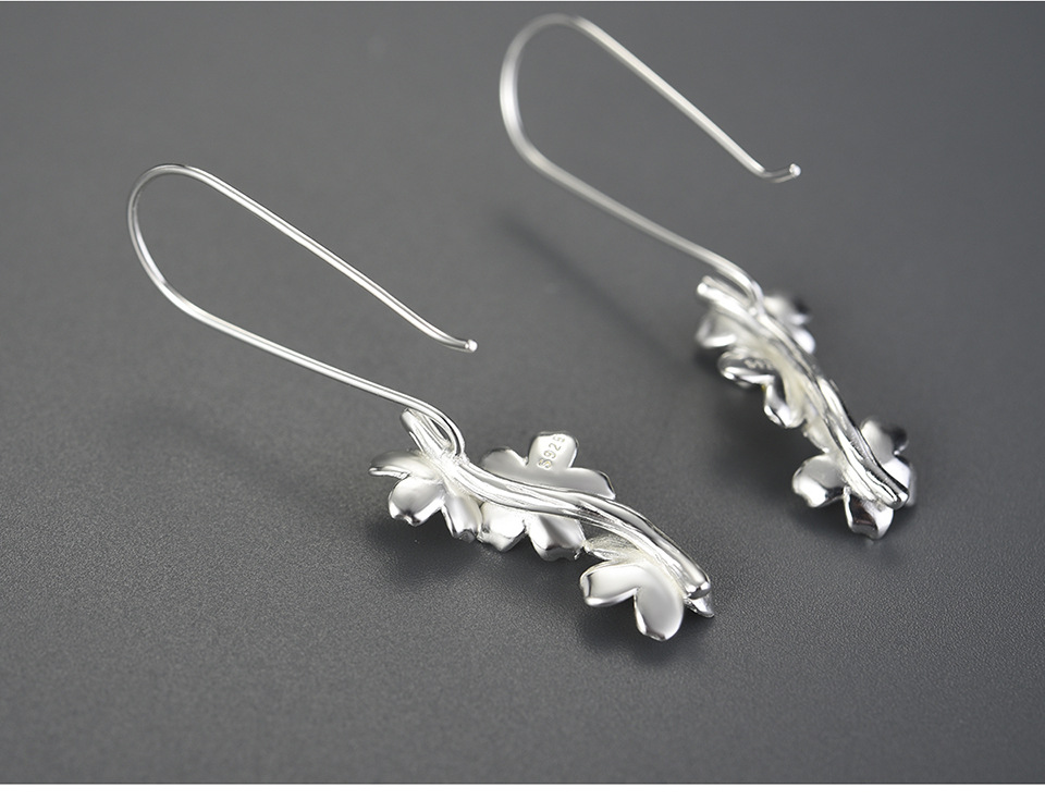 handmade silver earrings