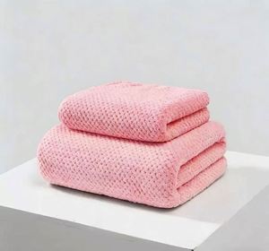 Bath <b>Towel</b>, Quick-drying, Breathable, <b>Sweat</b>-absorbent, Pineapple Grid Weave, Soft - Product Image 2