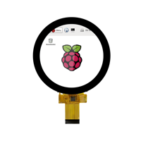 Layar HMI 2.8 Inci MIPI TFT Layar Sentuh LCD Bulat Raspberry Pi dengan Papan Pengembangan Resolusi Tinggi 480*480