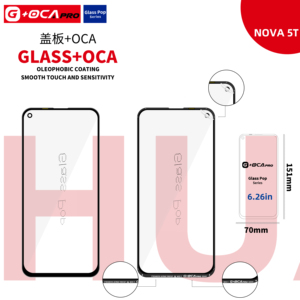 G+OCA Pro en gros pour Huawei Nova3 Nova3i Nova5i Nova5T <span class=keywords><strong>Nova7i</strong></span> Nova Y60 Verre avec OCA Réparation d'écran tactile - Product Image 2