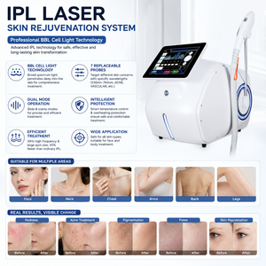 Appareil de beauté IPL à énergie réglable, écran tactile, machine IPL 7 longueurs d'onde, équipement de beauté multifonctionnel IPL - Product Image 4