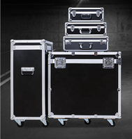 Caja de herramientas de almacenamiento de aluminio Flight Case Pro Audio Rack Flight Case para equipo de audio Transporte Road Case Live Video
